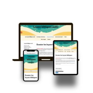 leçons bibliques audio de la science chrétienne